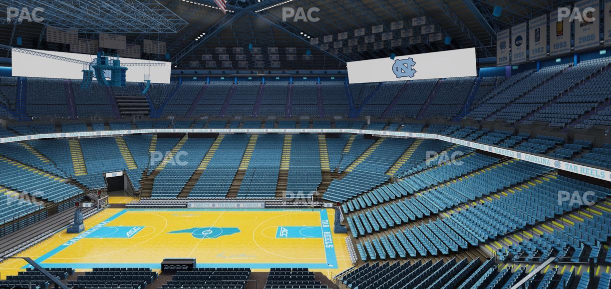 Dean Smith Center - Section 227 Seat View