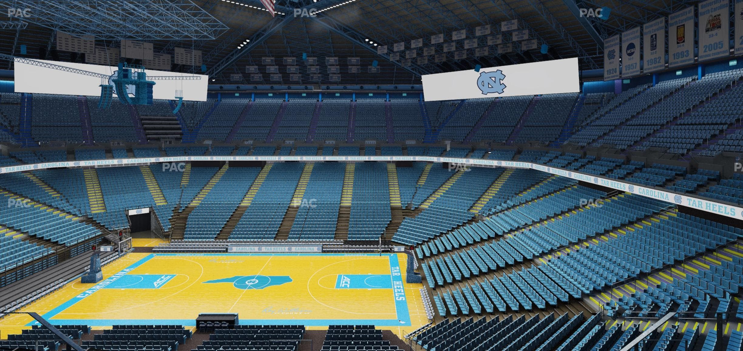 Dean Smith Center - Section 227 Seat View