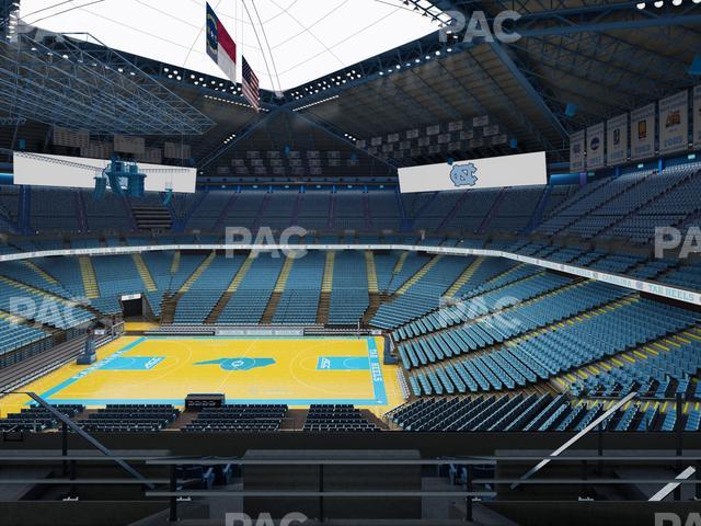 Dean Smith Center - Section 227 Seat View