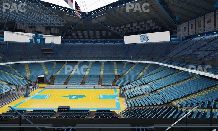 Dean Smith Center - Section 227 Seat View