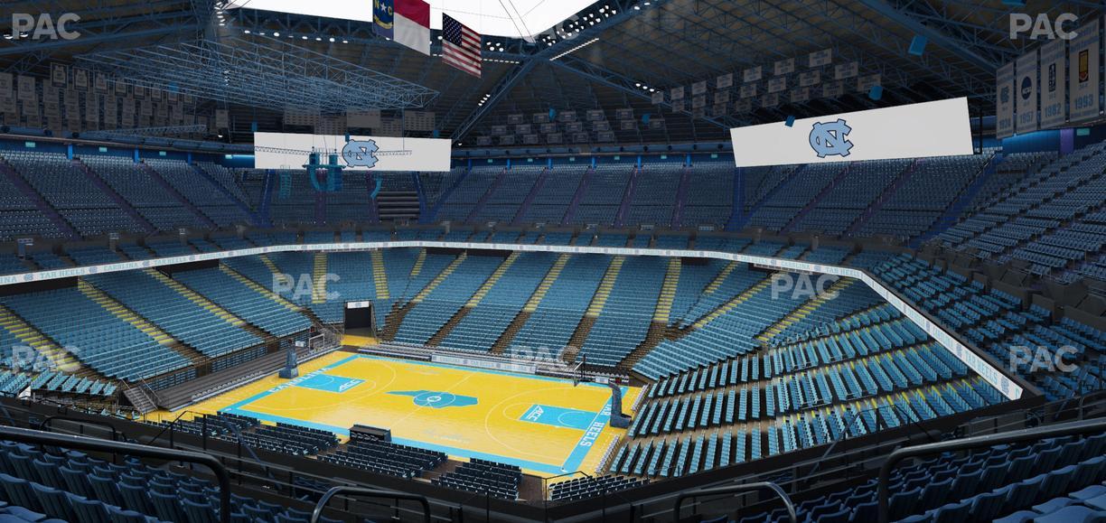 Dean Smith Center - Section 228 A Seat View