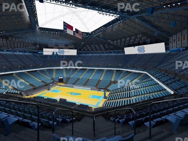 Dean Smith Center - Section 228 A Seat View
