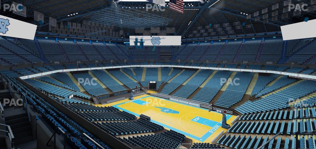 Dean Smith Center - Section 229 Seat View