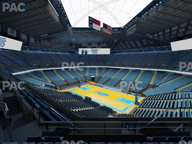 Dean Smith Center - Section 229 Seat View