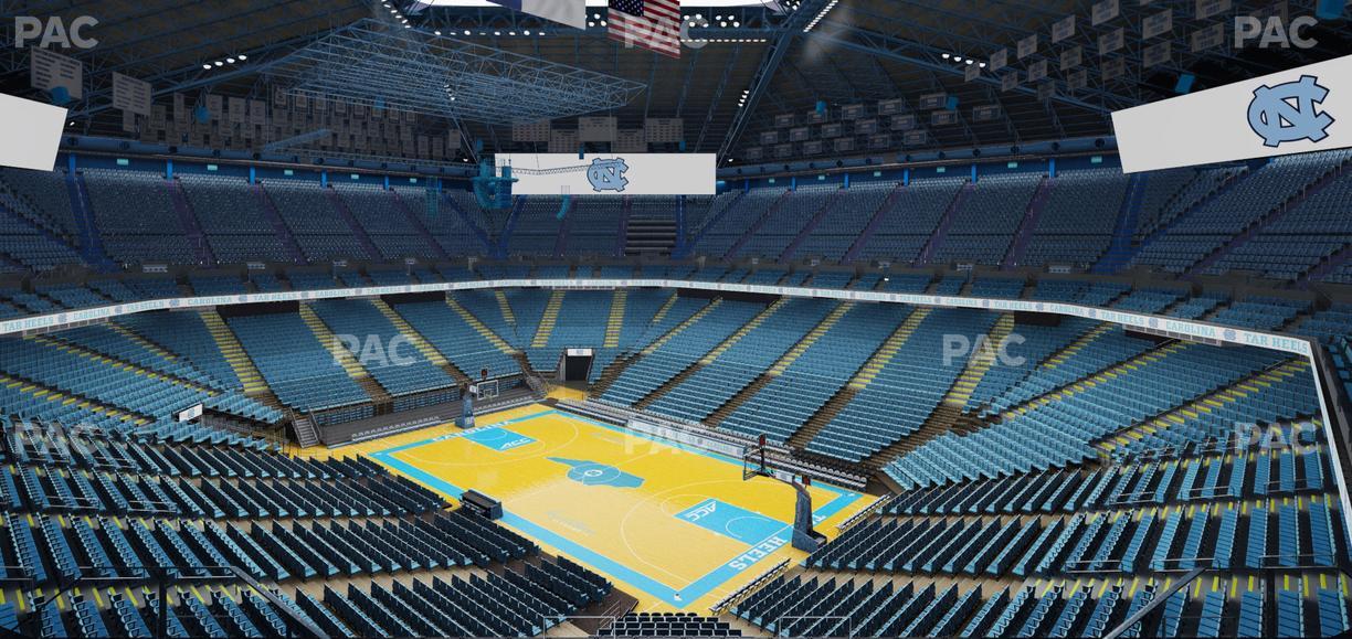 Dean Smith Center - Section 230 Seat View