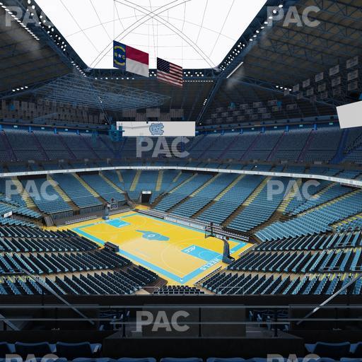 Dean Smith Center - Section 230 Seat View
