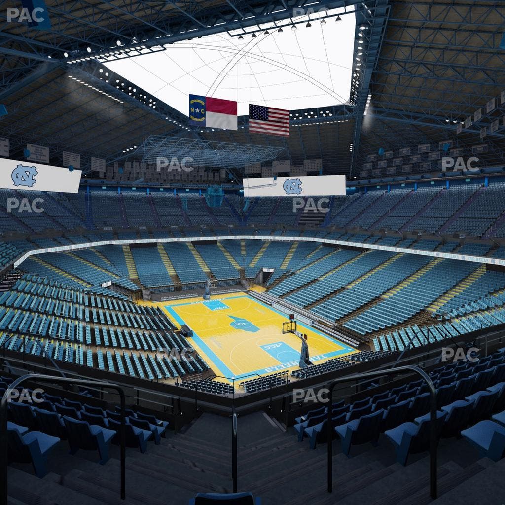 Dean Smith Center - Section 231 A Seat View