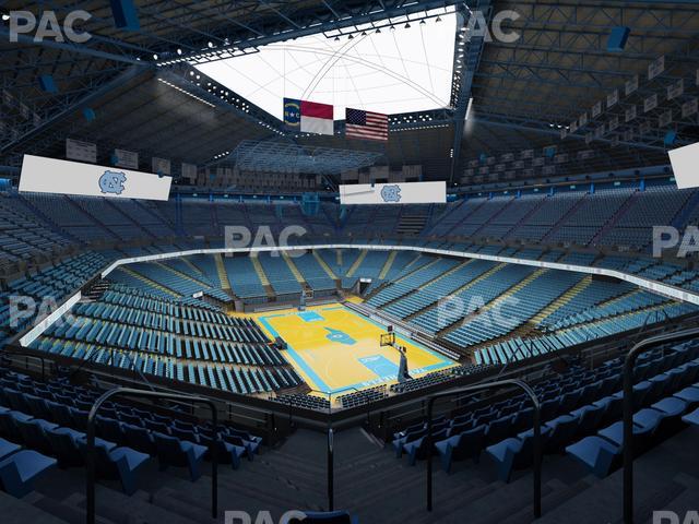 Dean Smith Center - Section 231 A Seat View