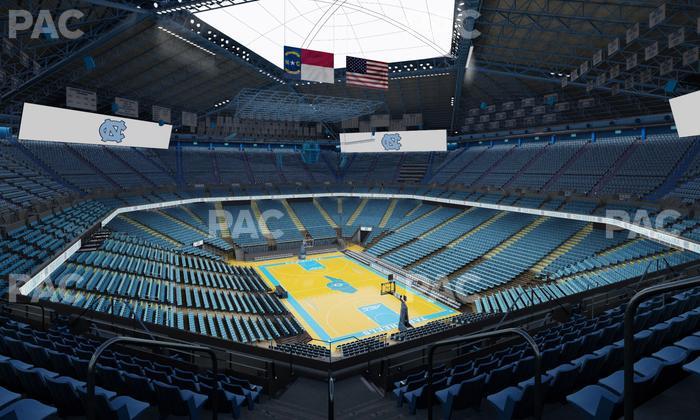 Dean Smith Center - Section 231 A Seat View