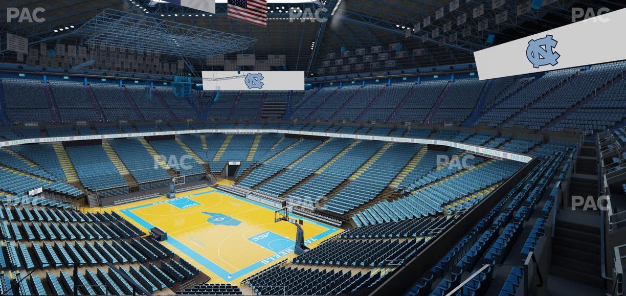 Dean Smith Center - Section 231 Seat View