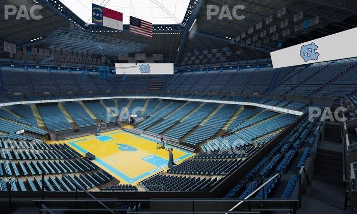 Dean Smith Center - Section 231 Seat View