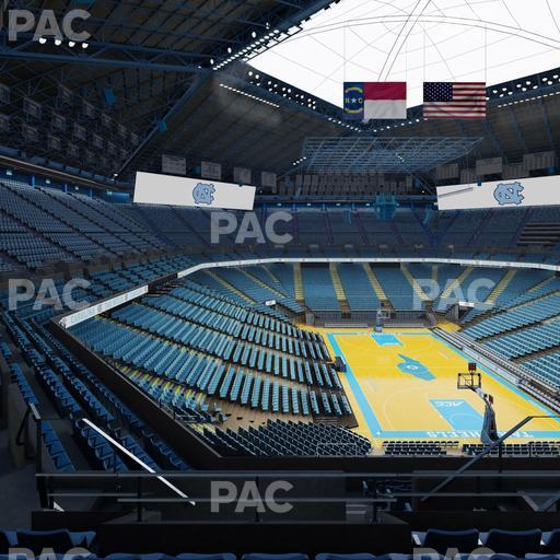 Dean Smith Center - Section 232 Seat View