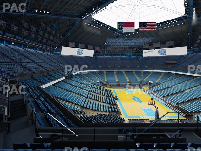Dean Smith Center - Section 232 Seat View
