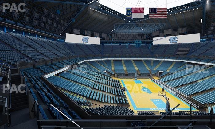 Dean Smith Center - Section 232 Seat View