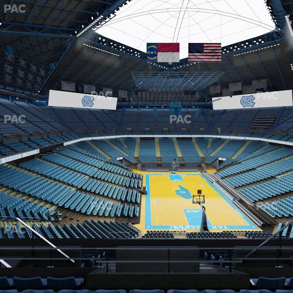 Dean Smith Center - Section 233 Seat View