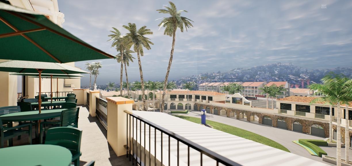 Del Mar Thoroughbred Club - Section Champions Terrace Lvl 4 Seat View