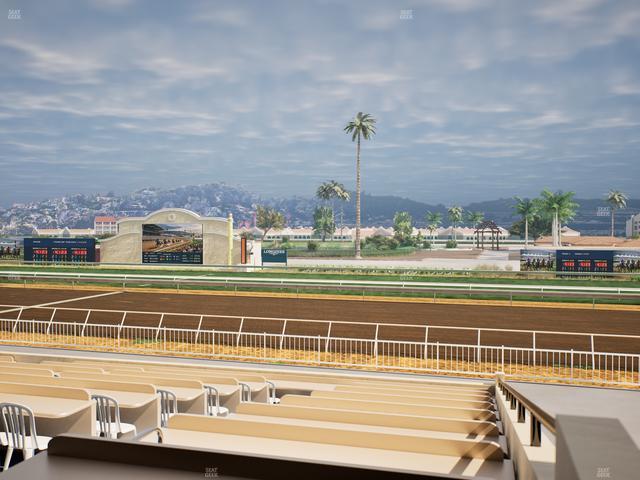 Del Mar Thoroughbred Club - Section Clubhouse Box 1 A Lvl 2 Seat View
