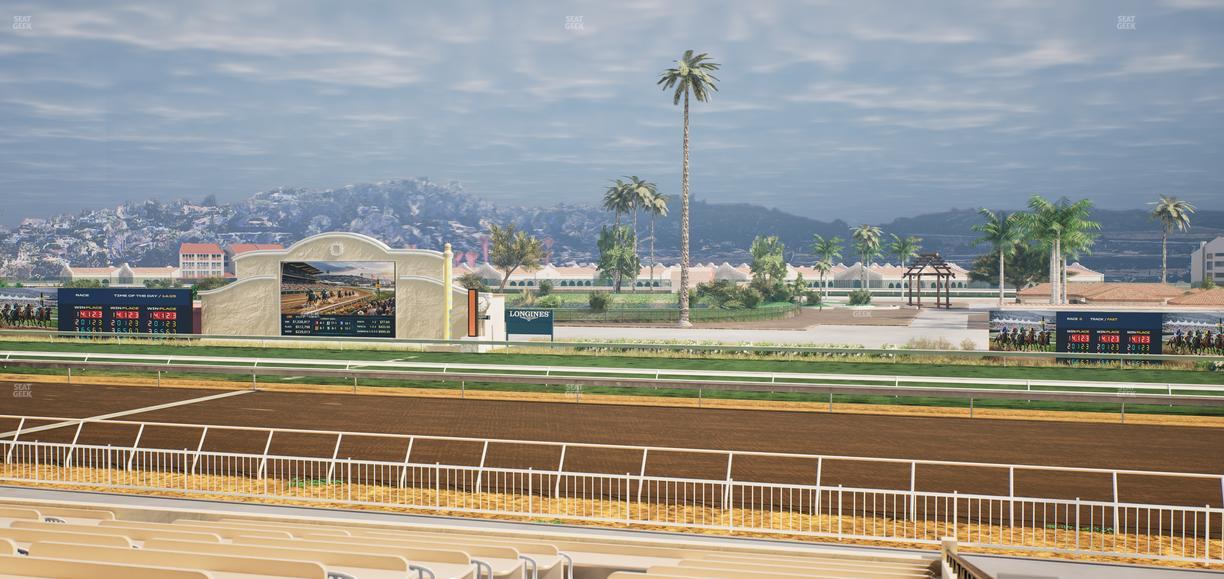 Del Mar Thoroughbred Club - Section Clubhouse Box 1 B Lvl 2 Seat View