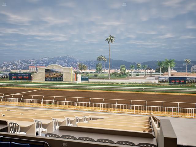 Del Mar Thoroughbred Club - Section Clubhouse Box 1 B Lvl 2 Seat View