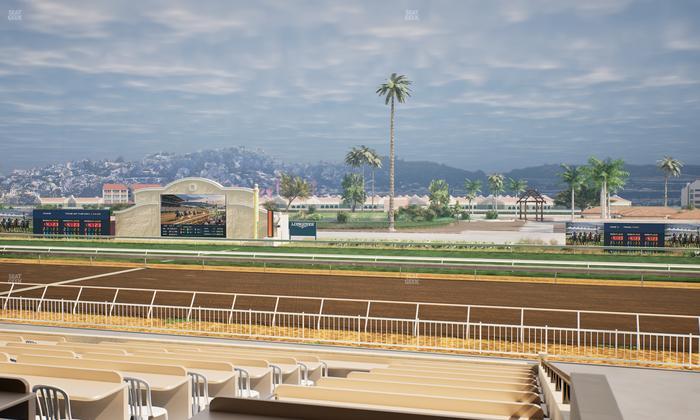 Del Mar Thoroughbred Club - Section Clubhouse Box 1 B Lvl 2 Seat View
