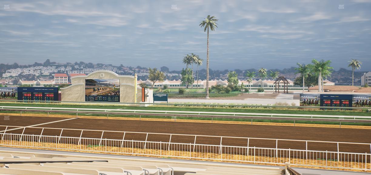 Del Mar Thoroughbred Club - Section Clubhouse Box 1 B Lvl 2 Seat View