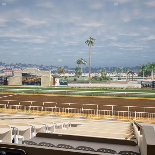 Del Mar Thoroughbred Club - Section Clubhouse Box 1 B Lvl 2 Seat View