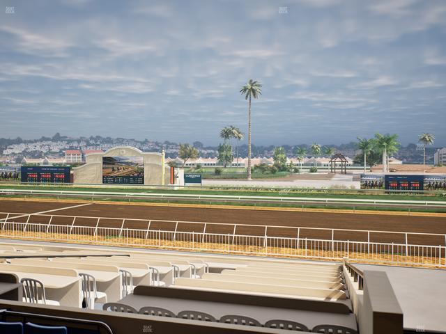 Del Mar Thoroughbred Club - Section Clubhouse Box 1 B Lvl 2 Seat View