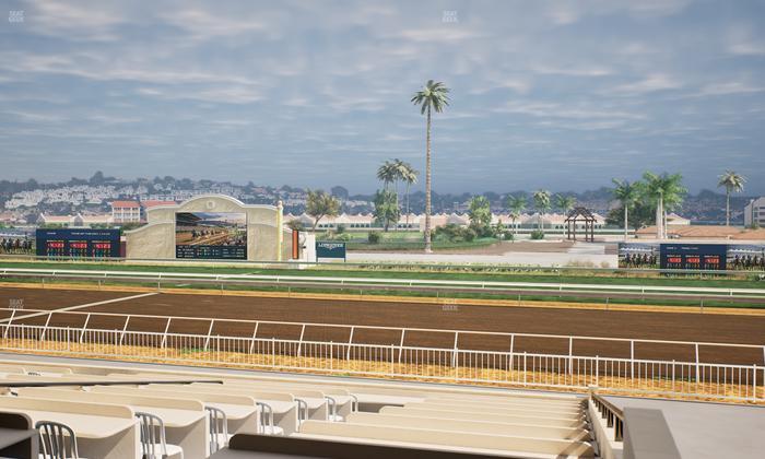 Del Mar Thoroughbred Club - Section Clubhouse Box 1 B Lvl 2 Seat View
