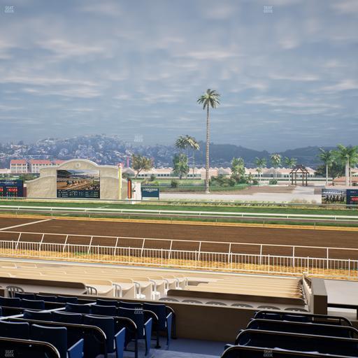 Del Mar Thoroughbred Club - Section Clubhouse Box 1 D Lvl 2 Seat View
