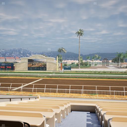 Del Mar Thoroughbred Club - Section Clubhouse Box 10 A Lvl 2 Seat View