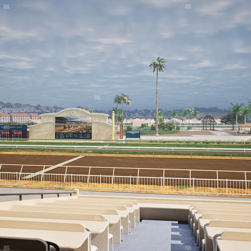 Del Mar Thoroughbred Club - Section Clubhouse Box 10 A Lvl 2 Seat View