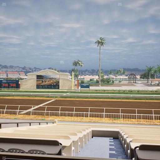 Del Mar Thoroughbred Club - Section Clubhouse Box 10 B Lvl 2 Seat View