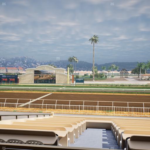 Del Mar Thoroughbred Club - Section Clubhouse Box 10 B Lvl 2 Seat View