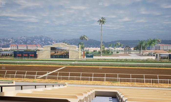 Del Mar Thoroughbred Club - Section Clubhouse Box 10 B Lvl 2 Seat View