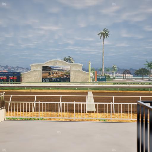 Del Mar Thoroughbred Club - Section Clubhouse Box 101 Lvl 1 Seat View
