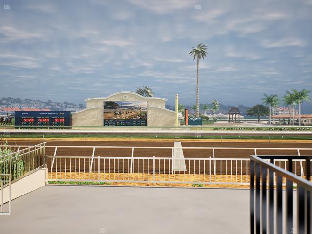 Del Mar Thoroughbred Club - Section Clubhouse Box 101 Lvl 1 Seat View