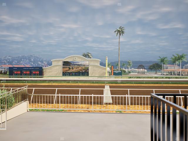 Del Mar Thoroughbred Club - Section Clubhouse Box 101 Lvl 1 Seat View