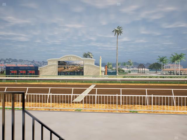 Del Mar Thoroughbred Club - Section Clubhouse Box 102 Lvl 1 Seat View