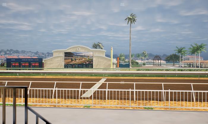 Del Mar Thoroughbred Club - Section Clubhouse Box 102 Lvl 1 Seat View