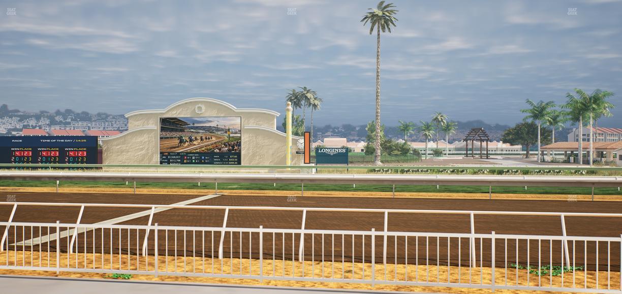 Del Mar Thoroughbred Club - Section Clubhouse Box 103 Lvl 1 Seat View