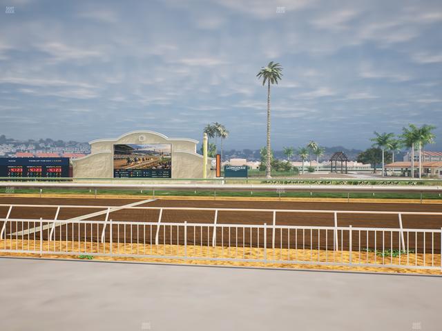 Del Mar Thoroughbred Club - Section Clubhouse Box 103 Lvl 1 Seat View
