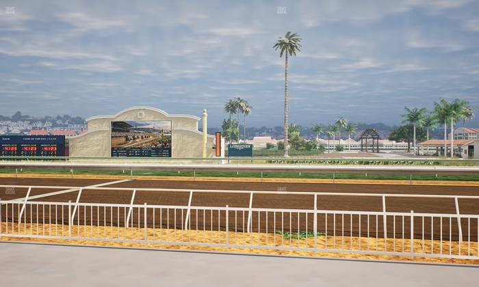 Del Mar Thoroughbred Club - Section Clubhouse Box 104 Lvl 1 Seat View