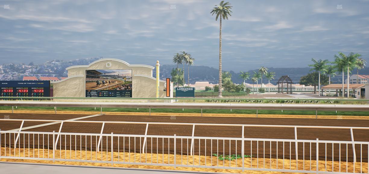 Del Mar Thoroughbred Club - Section Clubhouse Box 104 Lvl 1 Seat View