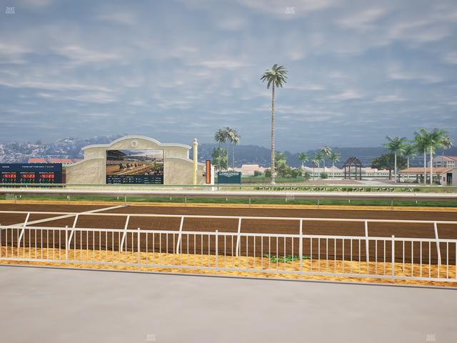 Del Mar Thoroughbred Club - Section Clubhouse Box 104 Lvl 1 Seat View