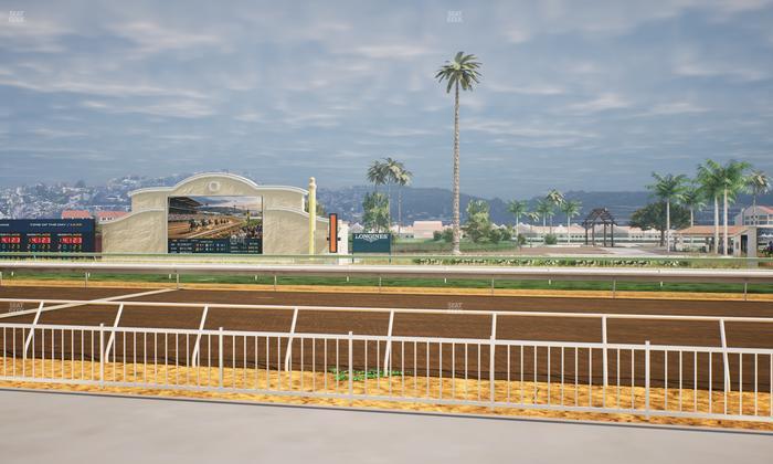Del Mar Thoroughbred Club - Section Clubhouse Box 105 Lvl 1 Seat View