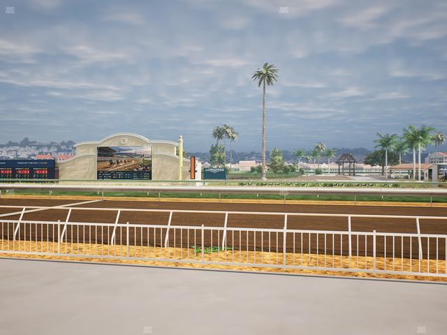 Del Mar Thoroughbred Club - Section Clubhouse Box 105 Lvl 1 Seat View