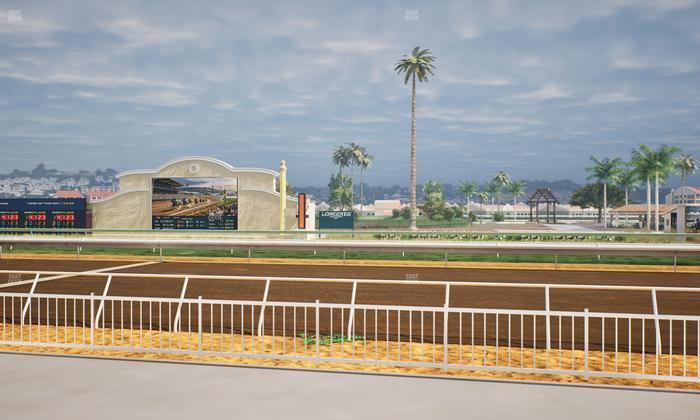Del Mar Thoroughbred Club - Section Clubhouse Box 105 Lvl 1 Seat View