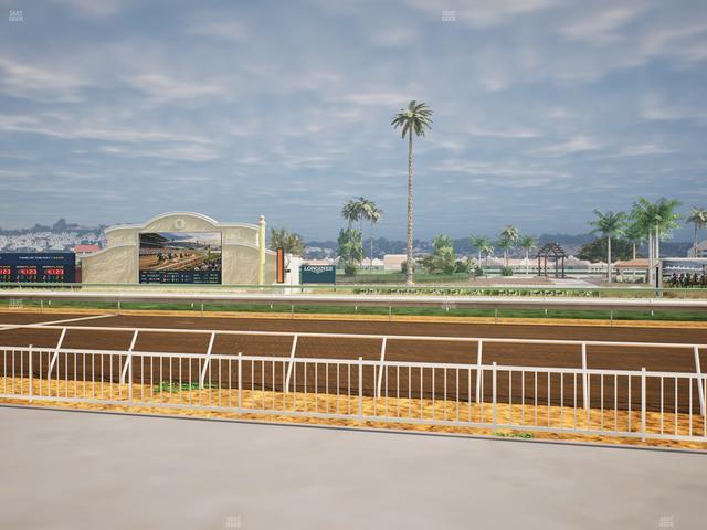 Del Mar Thoroughbred Club - Section Clubhouse Box 106 Lvl 1 Seat View