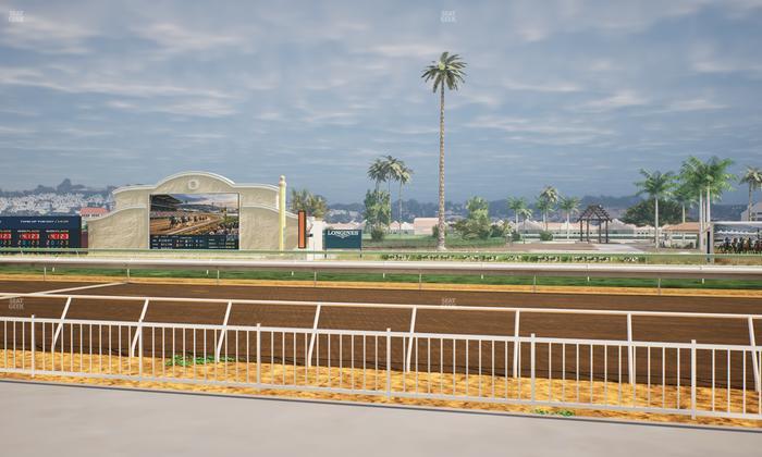 Del Mar Thoroughbred Club - Section Clubhouse Box 106 Lvl 1 Seat View