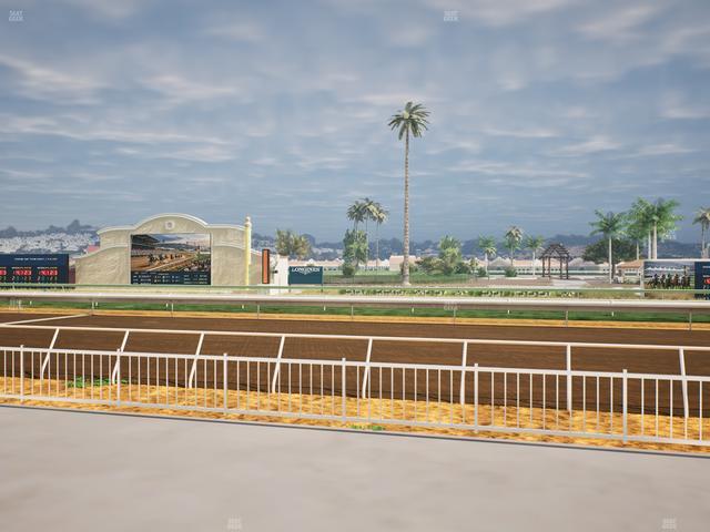 Del Mar Thoroughbred Club - Section Clubhouse Box 107 Lvl 1 Seat View